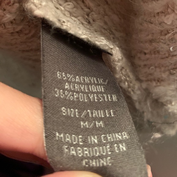 Sparkly Beige Sweater with Pompoms - Picture 4 of 6